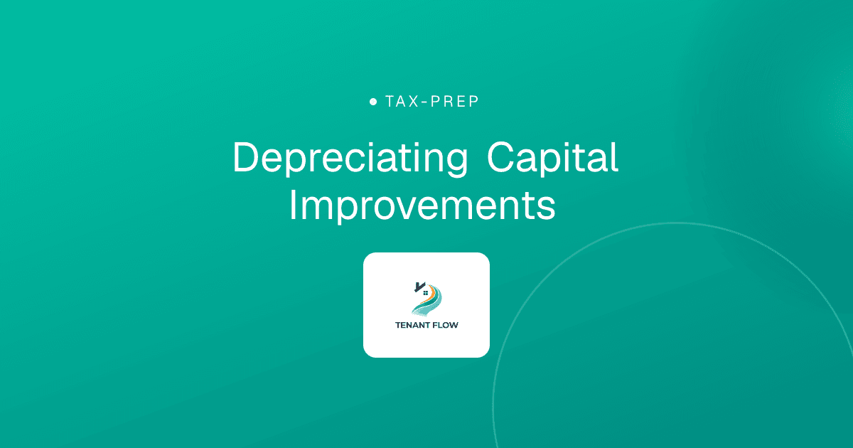 Depreciating Capital Improvements