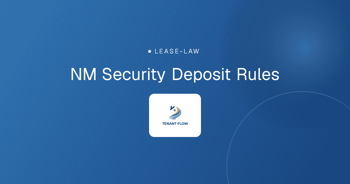 NM Security Deposit Rules