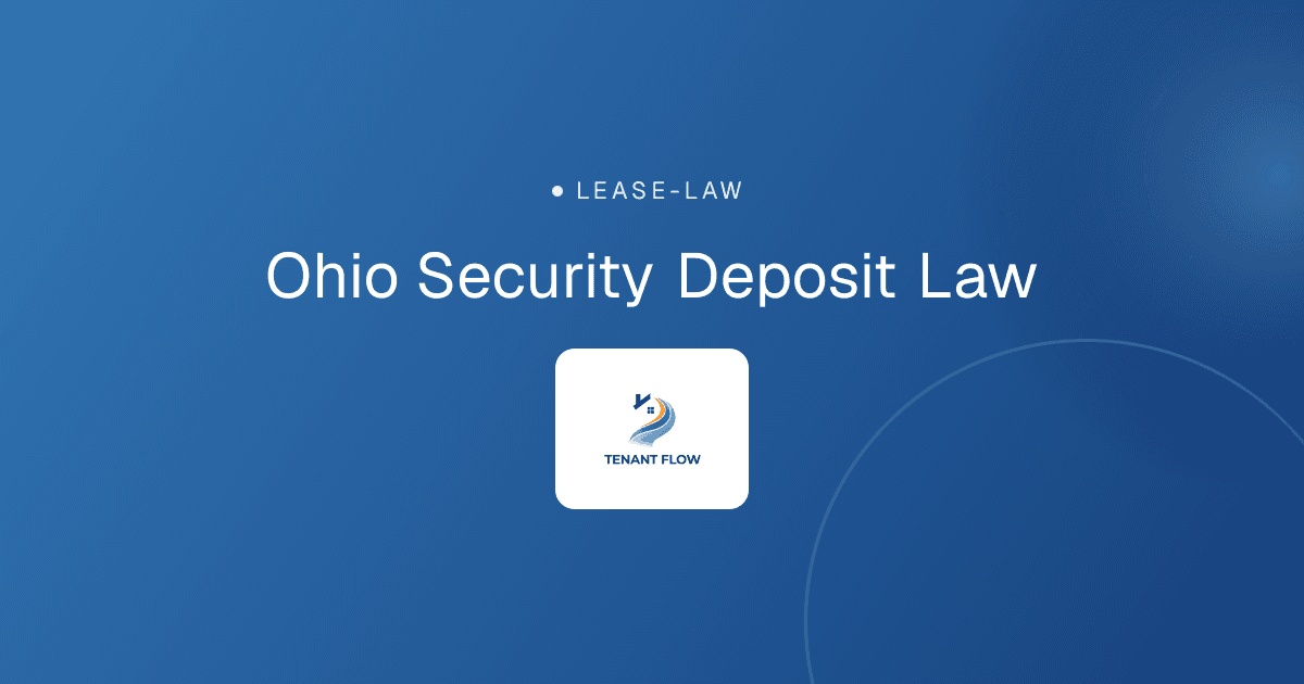 Ohio Security Deposit Law